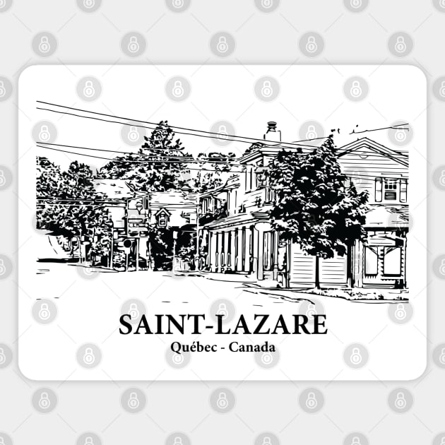 Saint-Lazare - Québec Magnet by Lakeric